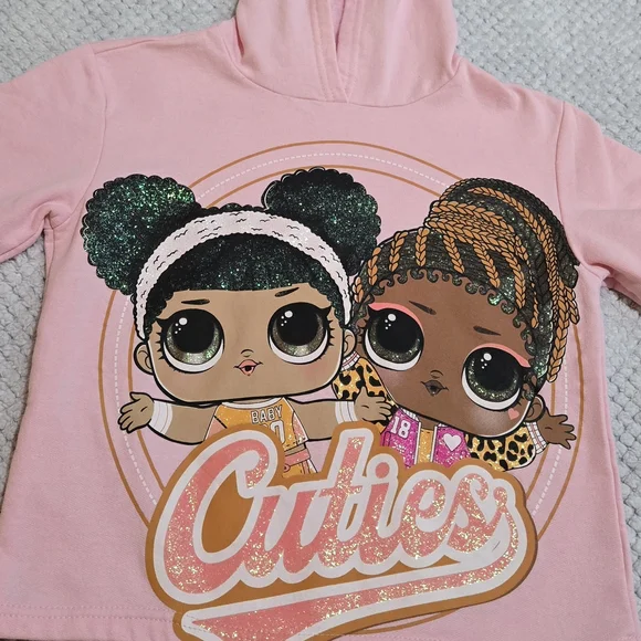 L.O.L. Surprise! Pink Hoodie Sweatshirt - Picture 2 of 8